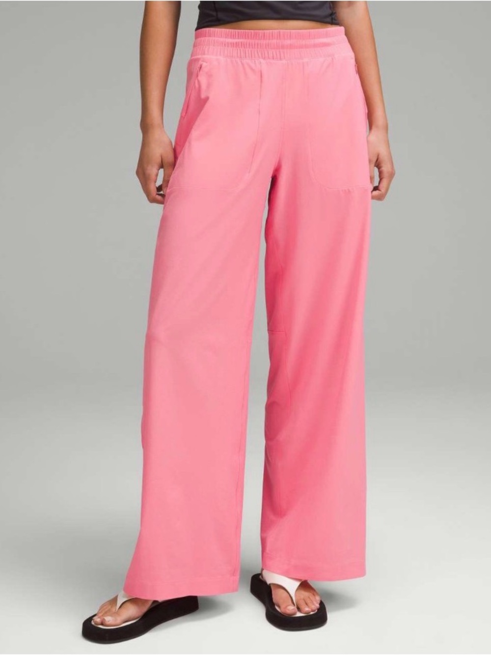 Lululemon Swift Mid-Rise Wide-Leg Pant Size 4 Sakura Pink